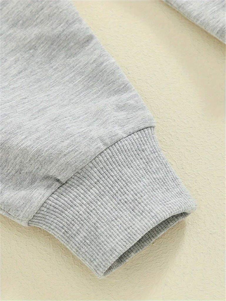 Baby Dad's Little Dude Pullover And Pants Set