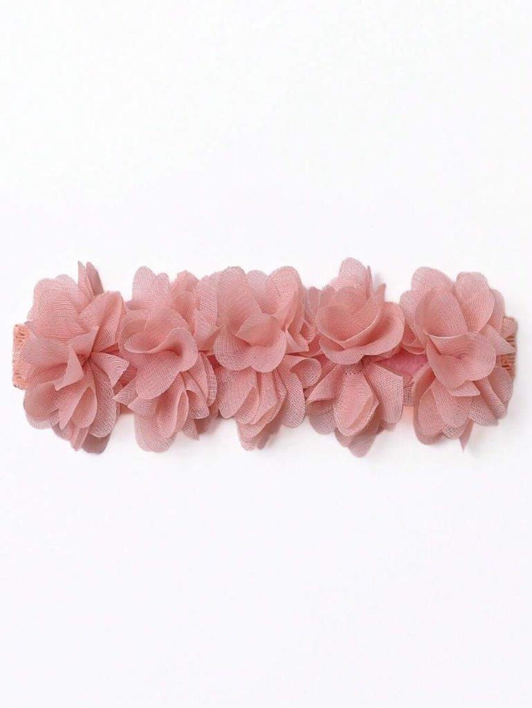 Baby Flower Headband Dusty Pink