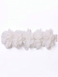 Baby Flower Headband Light White