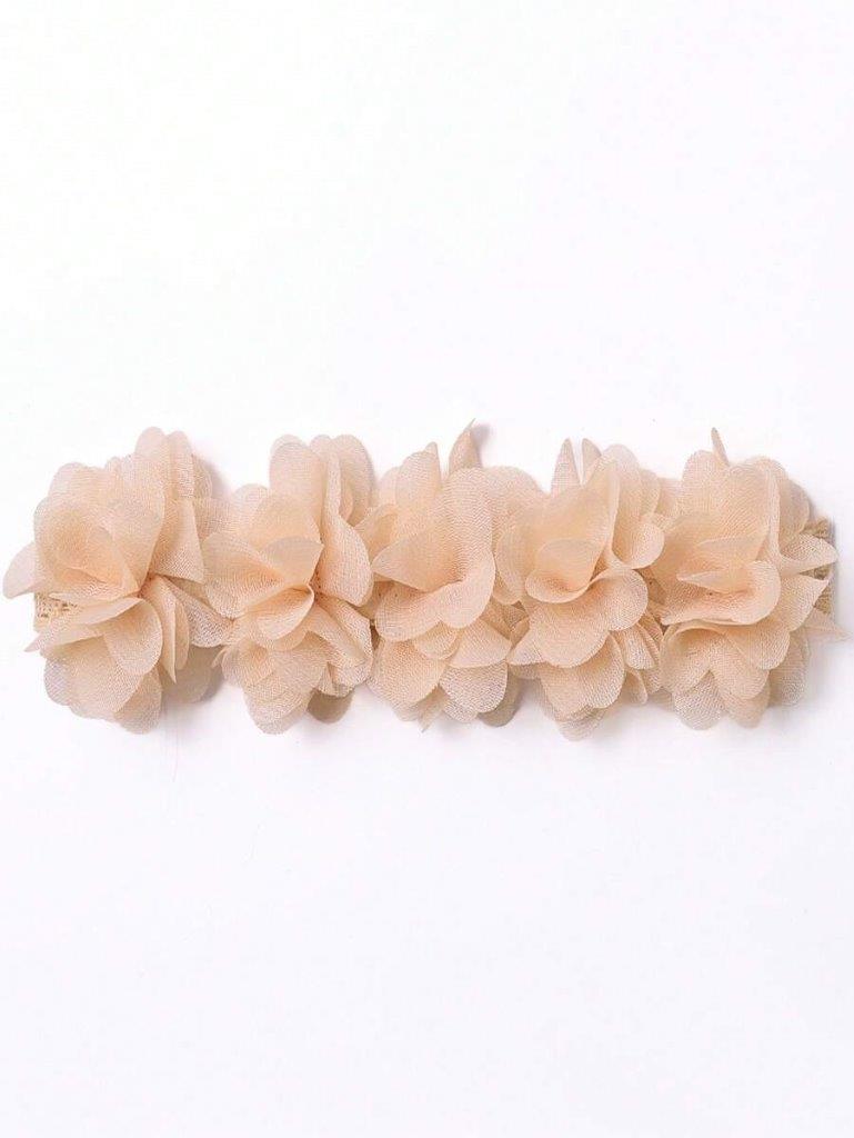 Baby Flower Headband Beige