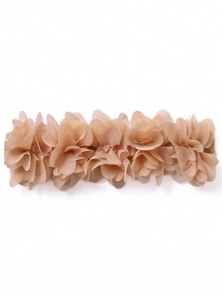 Baby Flower Headband Khaki