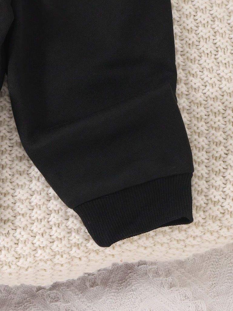 Baby Teddy Pocket Pullover And Pants Set
