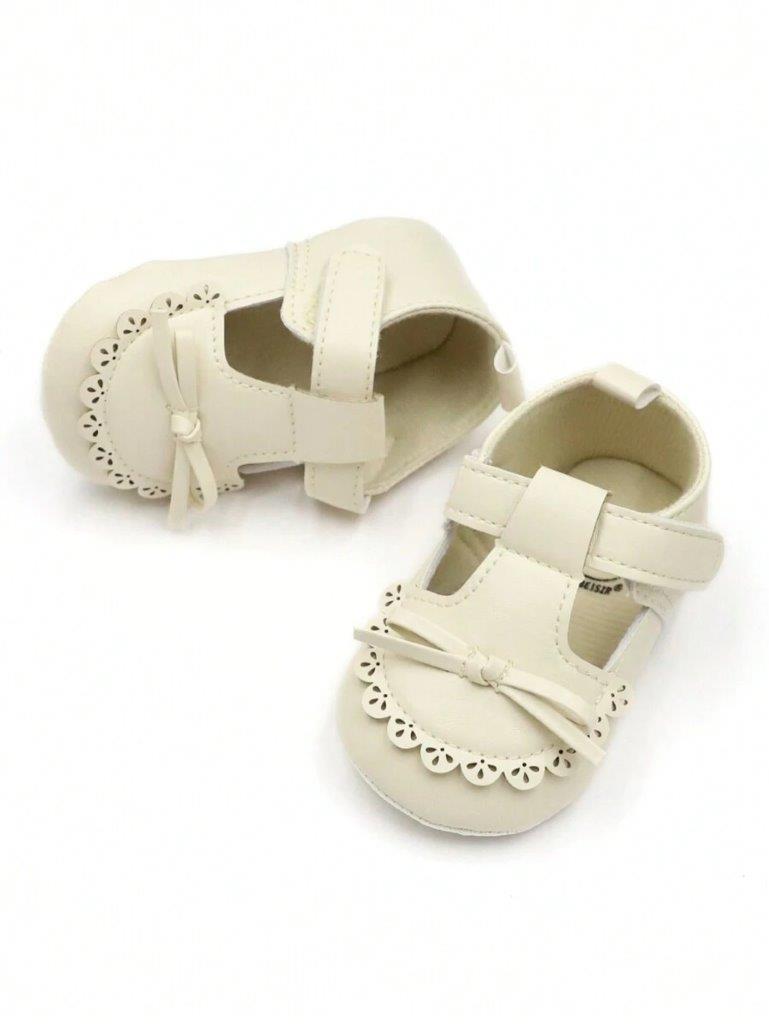 Baby Bow Patterned leather Flats