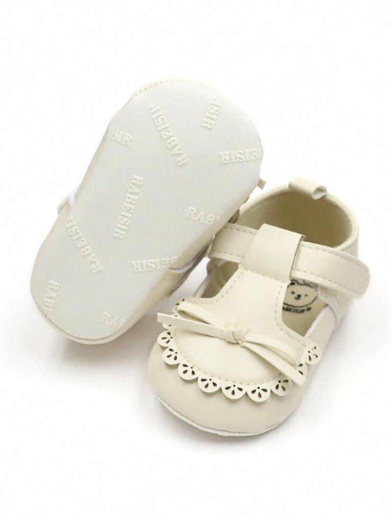 Baby Bow Patterned leather Flats