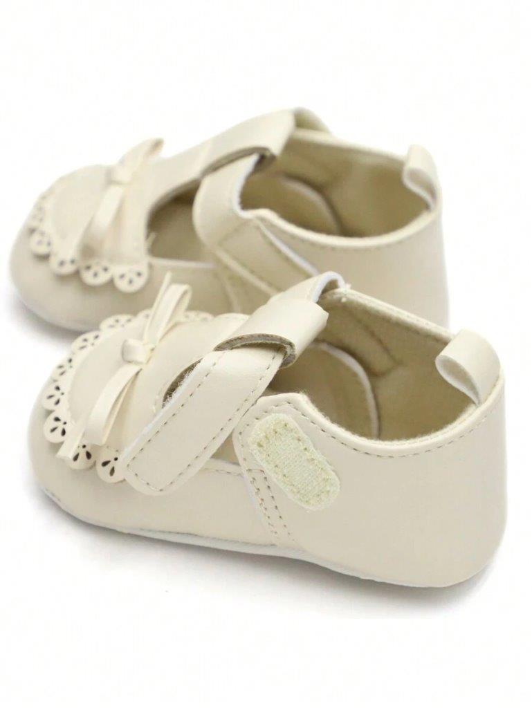 Baby Bow Patterned leather Flats