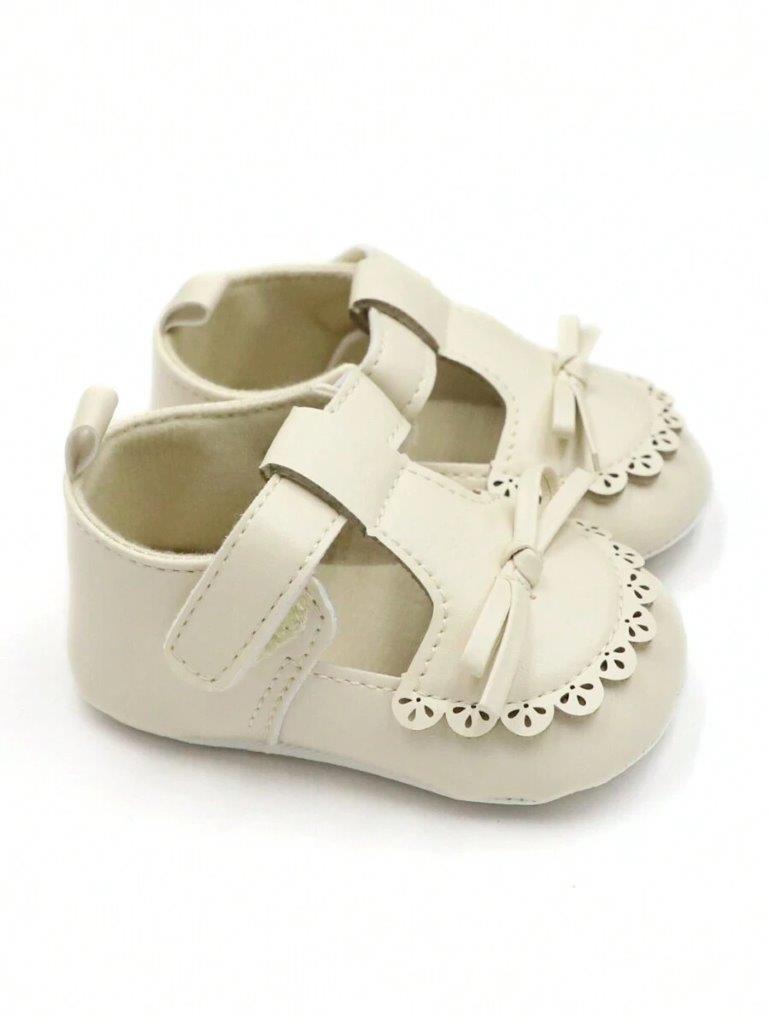 Baby Bow Patterned leather Flats