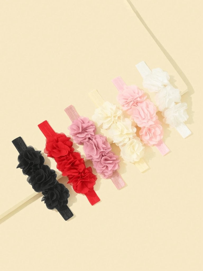 Baby Flower Headband Choose A Colour