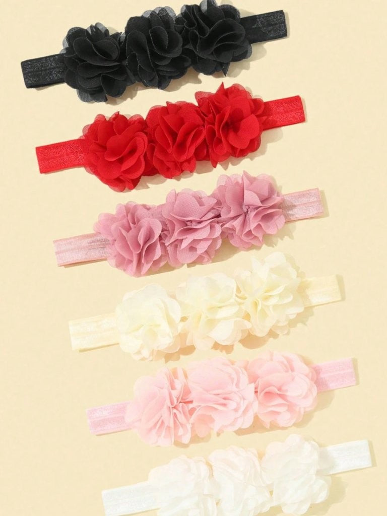 Baby Flower Headband Choose A Colour
