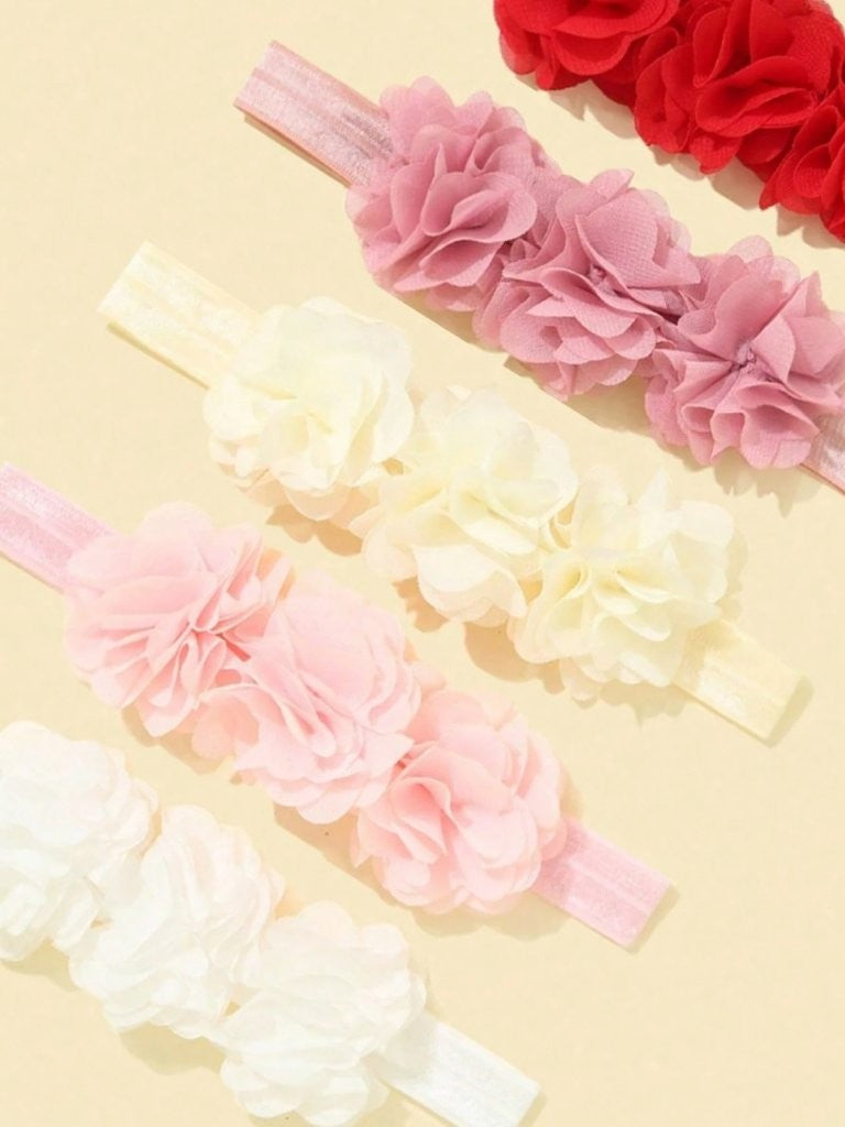 Baby Flower Headband Choose A Colour
