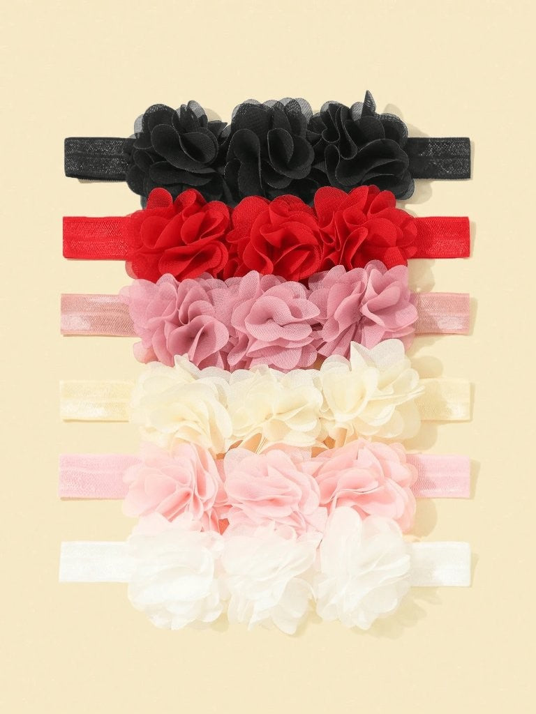 Baby Flower Headband Choose A Colour