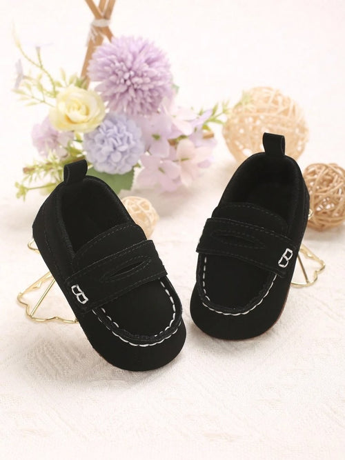 Baby Casual Flat Slip On Black