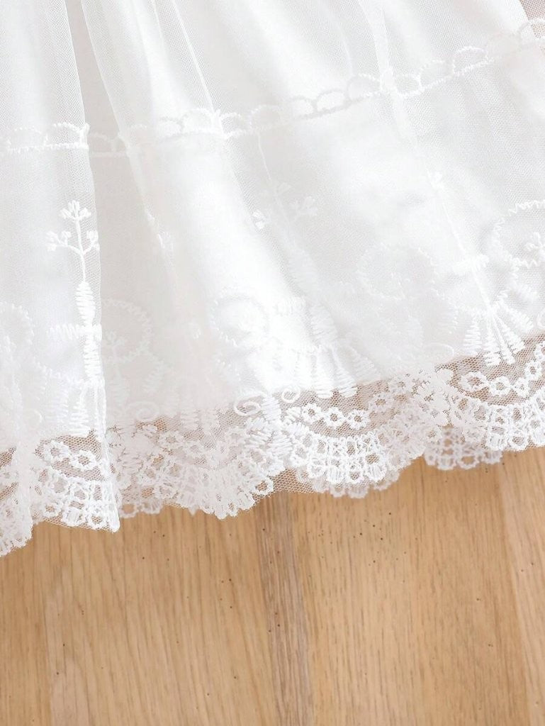 Baby Luxury Lace Long Sleeve Dress