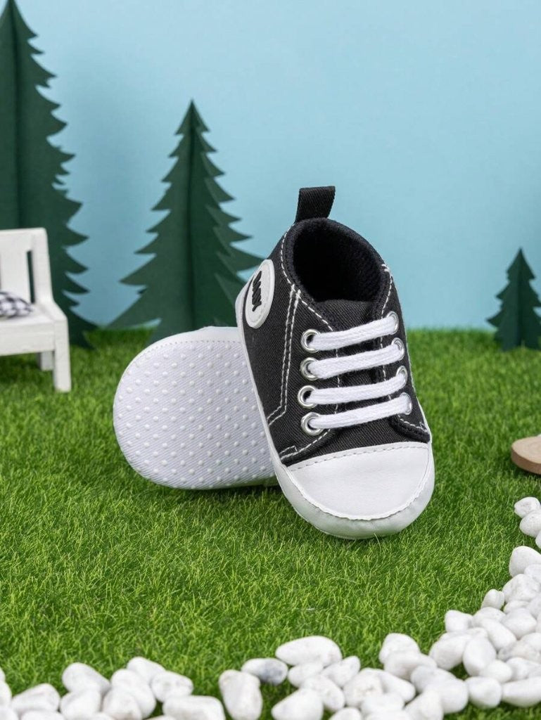 Baby Casual Black Sneakers