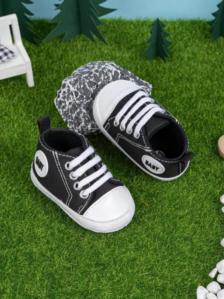 Baby Casual Black Sneakers
