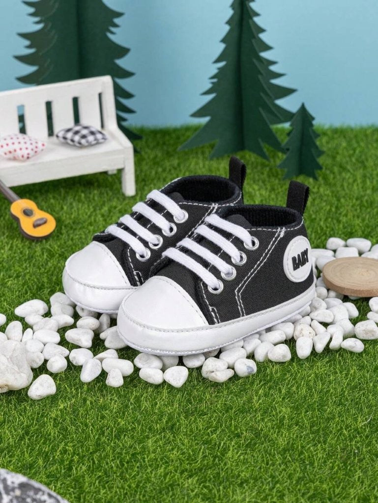 Baby Casual Black Sneakers