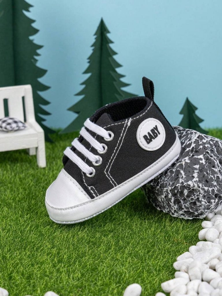 Baby Casual Black Sneakers