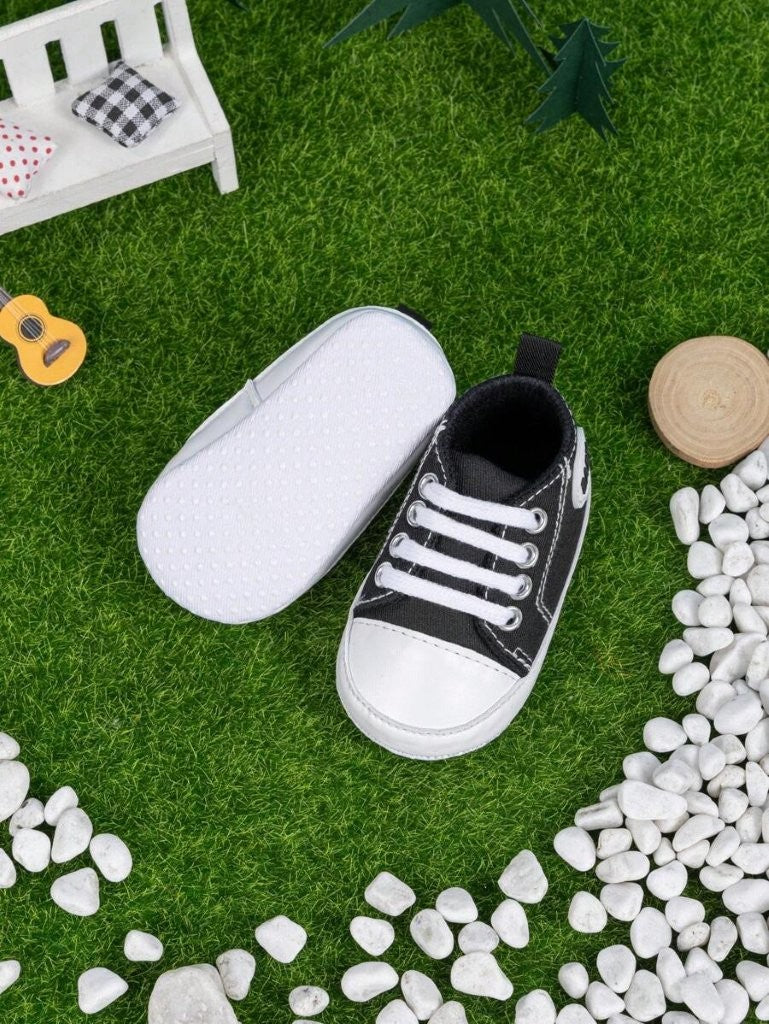 Baby Casual Black Sneakers