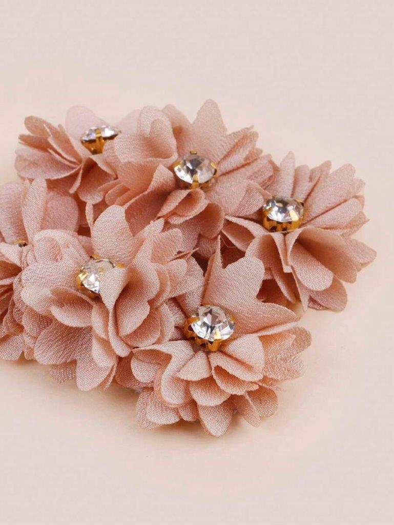 2 Piece Rhinestone Hair Clips Set