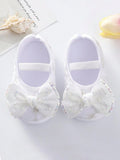 Baby Soft Sole Bow Princess Flats