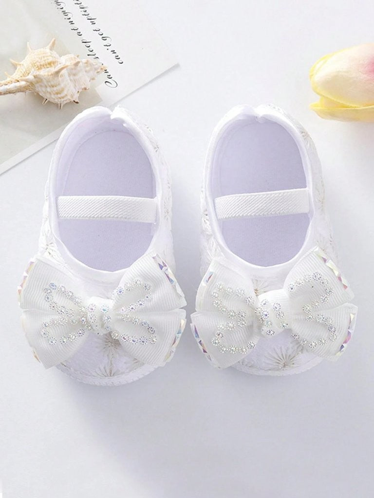 Baby Soft Sole Bow Princess Flats