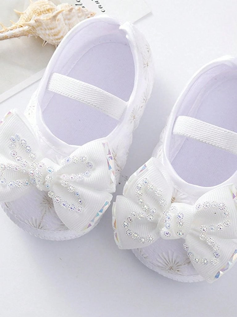 Baby Soft Sole Bow Princess Flats