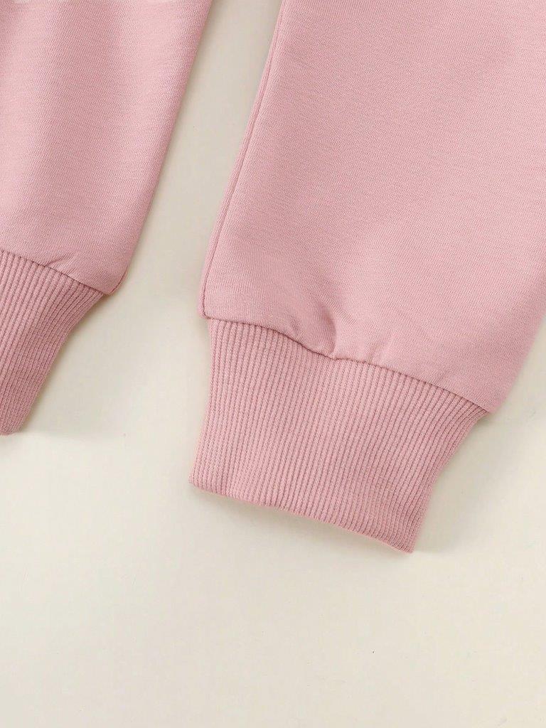 Baby Daddy's Girl Pink Pullover And Pants Set