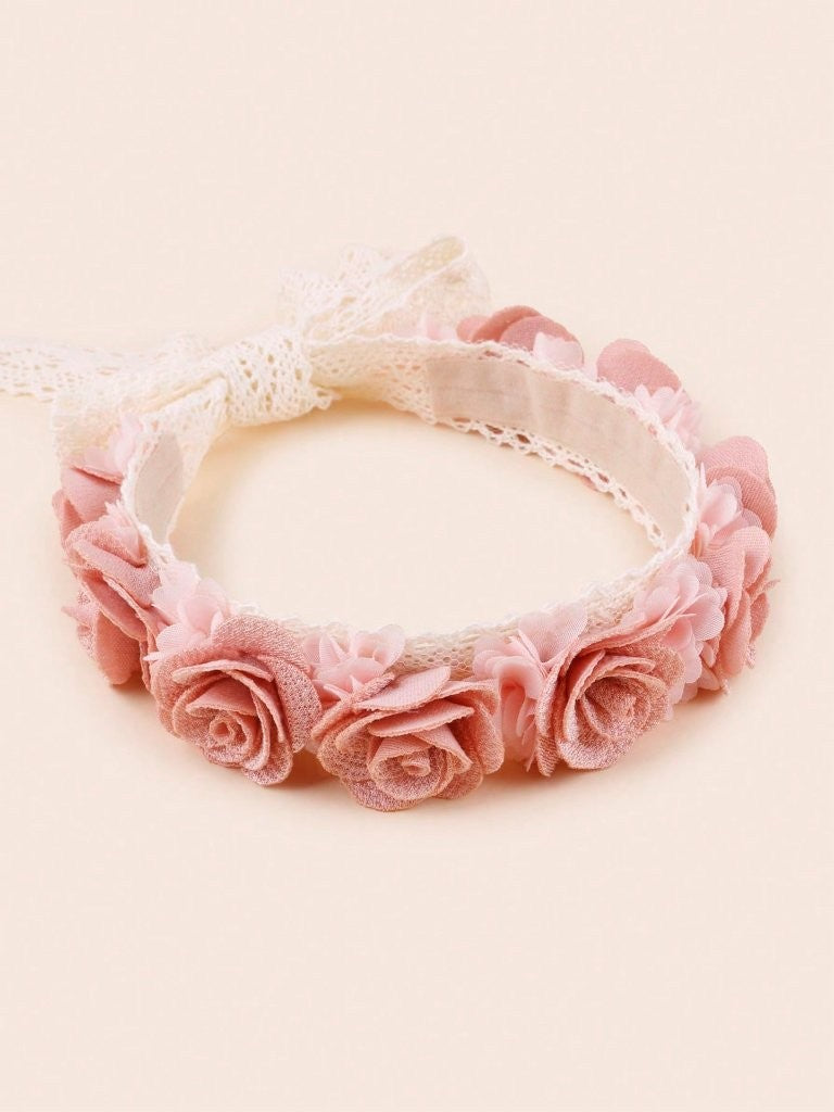 Baby Flower Headband Orange