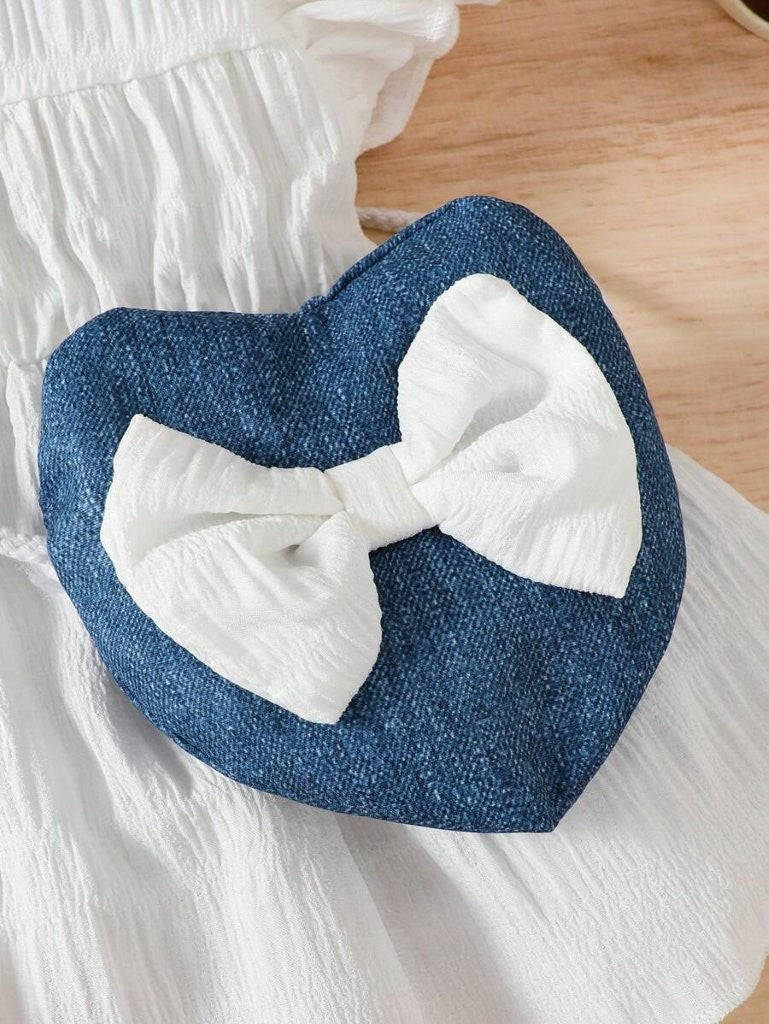 Baby 3 Piece Fashion Ruffle Top And Shorts With Bag Set