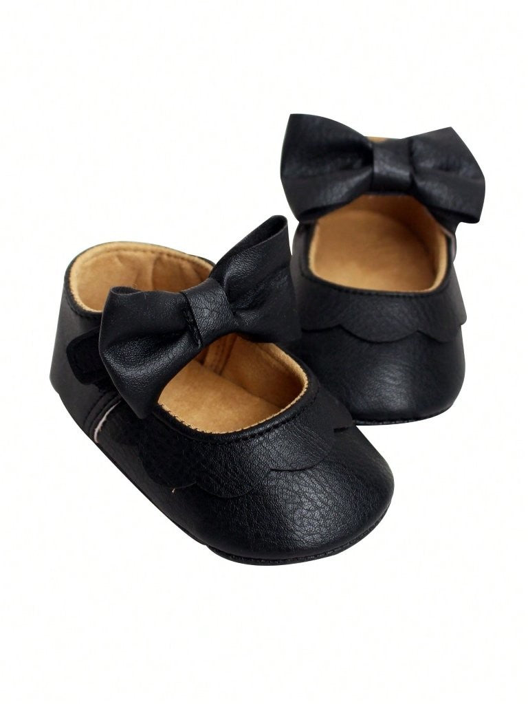 Baby Black Pattern Mary Jane