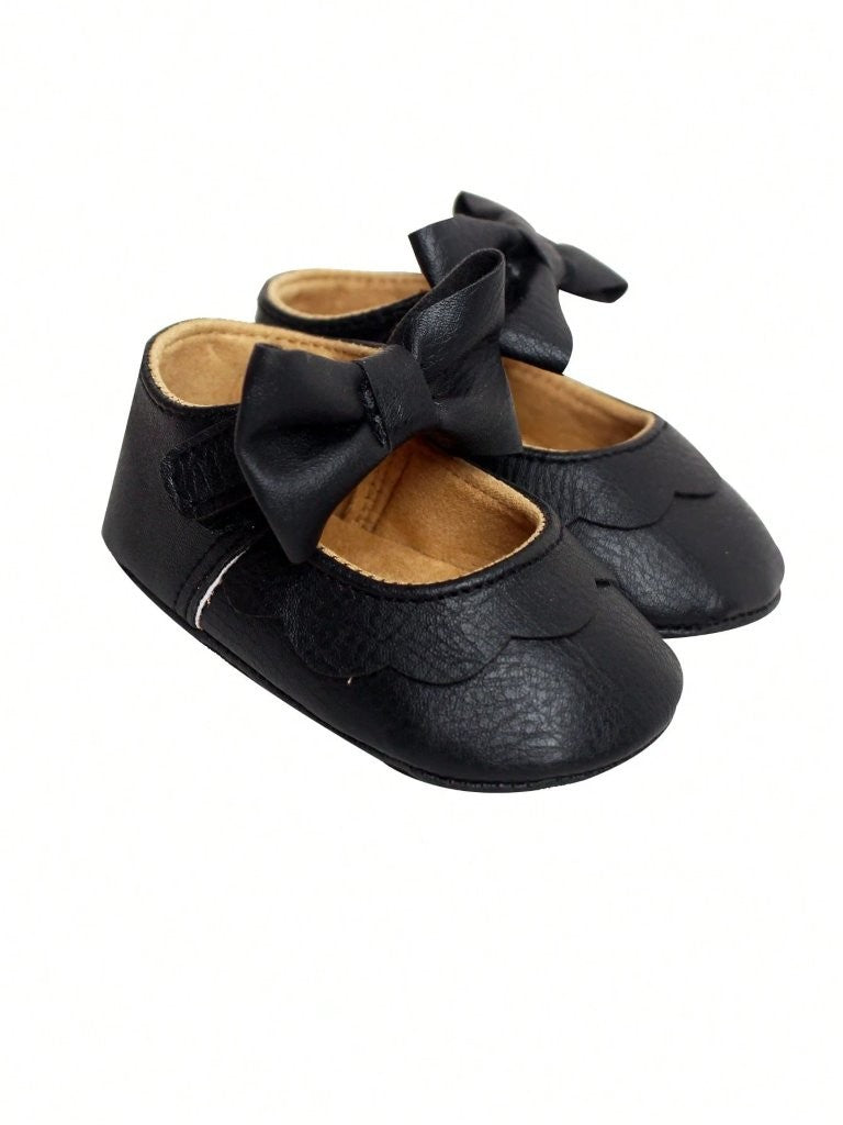 Baby Black Pattern Mary Jane