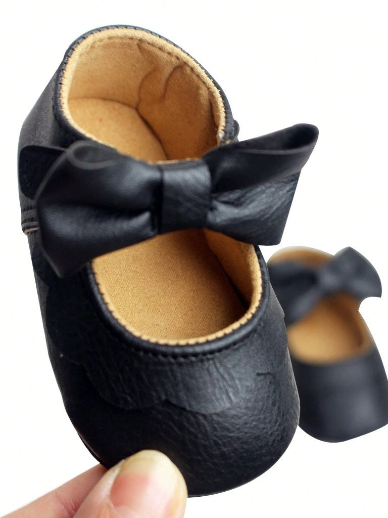 Baby Black Pattern Mary Jane