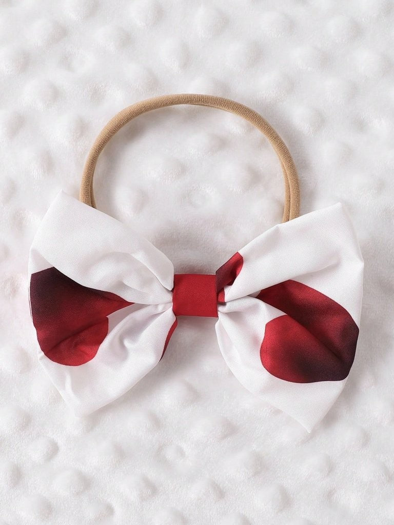 Baby Red Heart Shape Bodysuit Dress