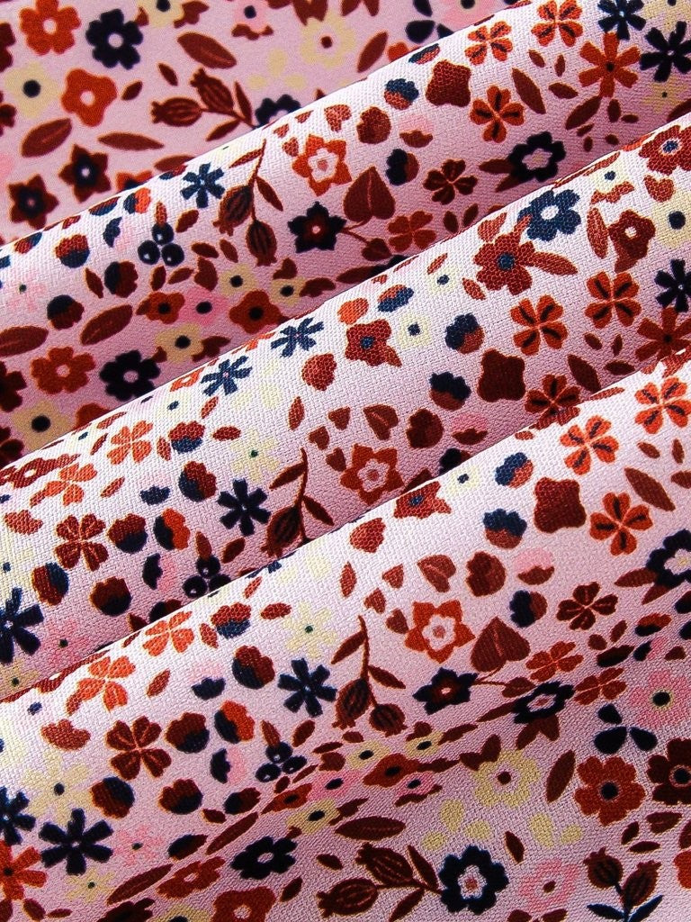 Baby Delicate Big Collar Floral Dress
