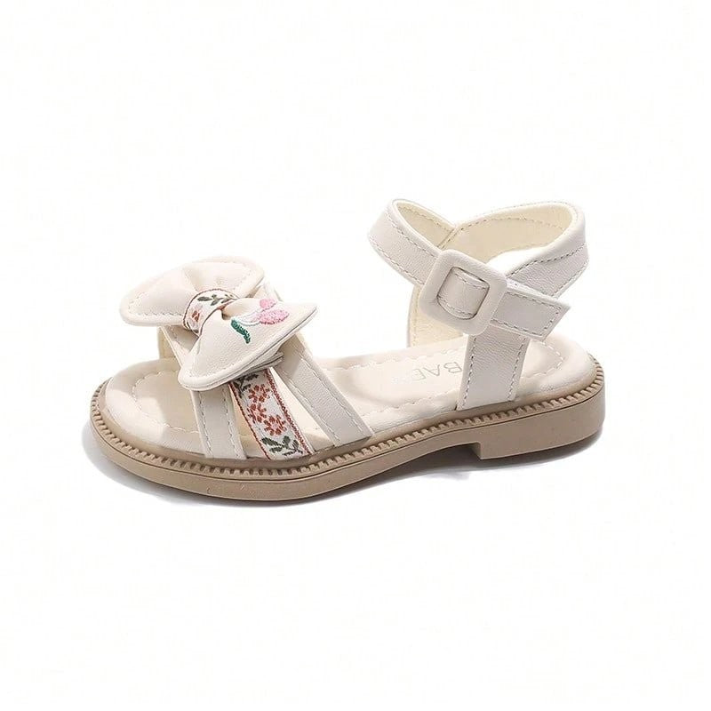 Baby Fashionable Bow Sandals Beige