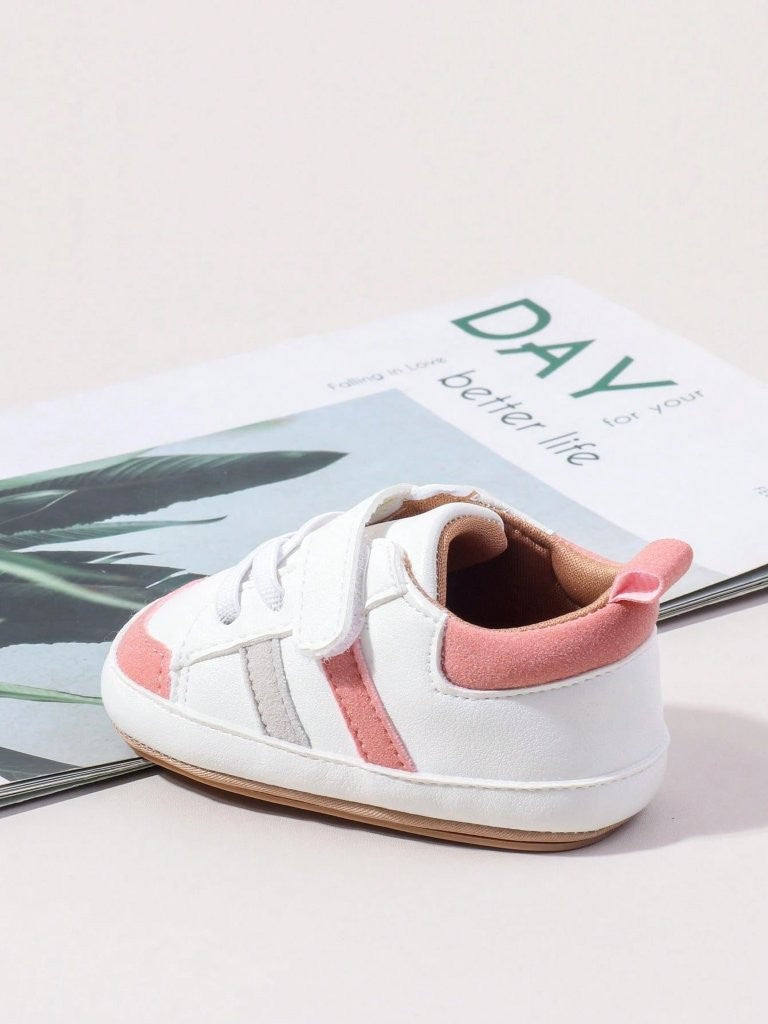 Baby Cross Strap Pink Sneaker