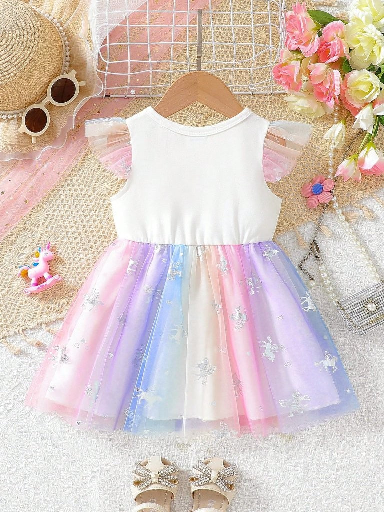 Baby Unicorn Tulle Dress
