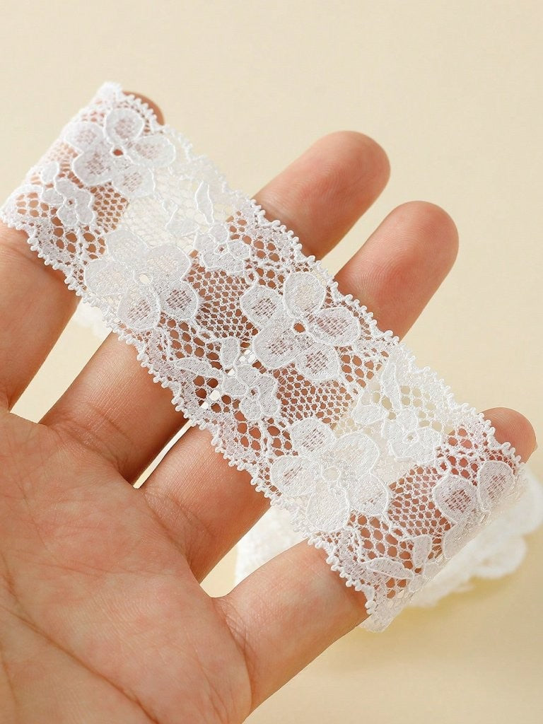 Baby Ankle Bow Socks With Headband White