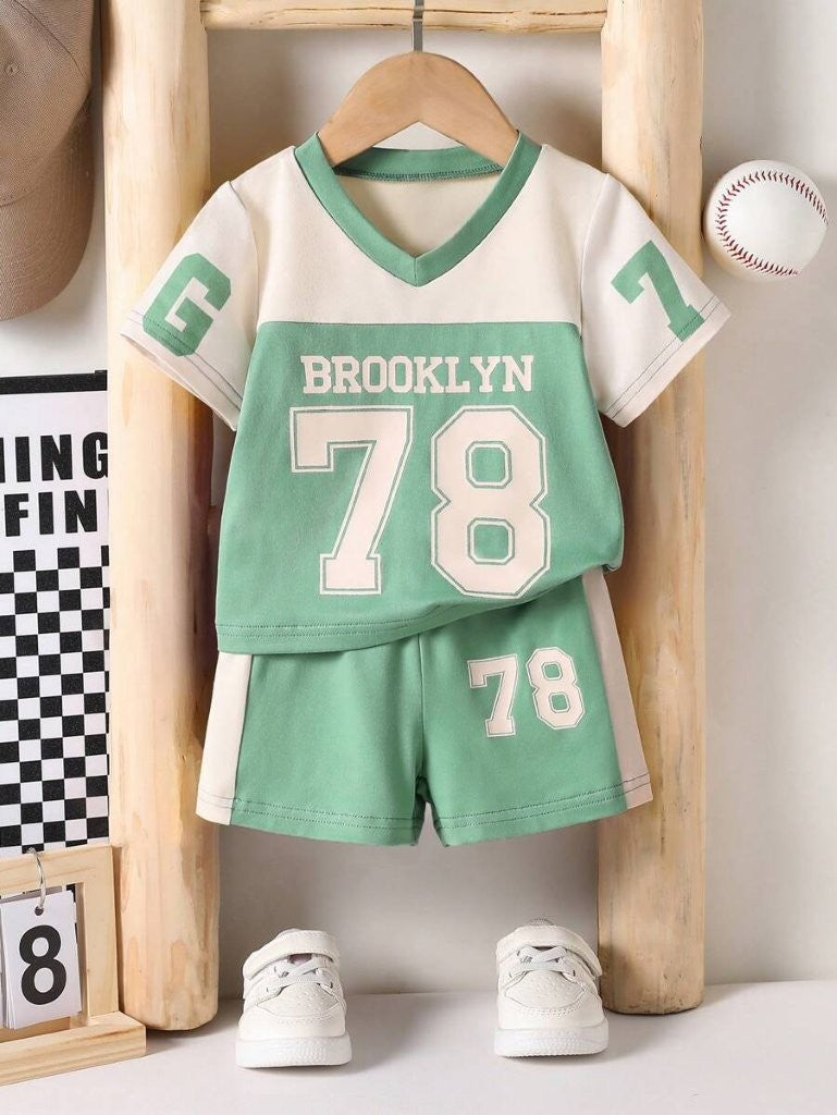 Baby Brooklyn Tee Shirt And Shorts Set