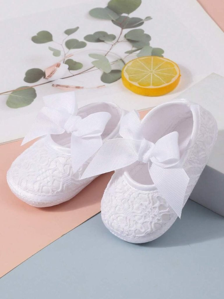 Baby Soft Cute Bow Flats