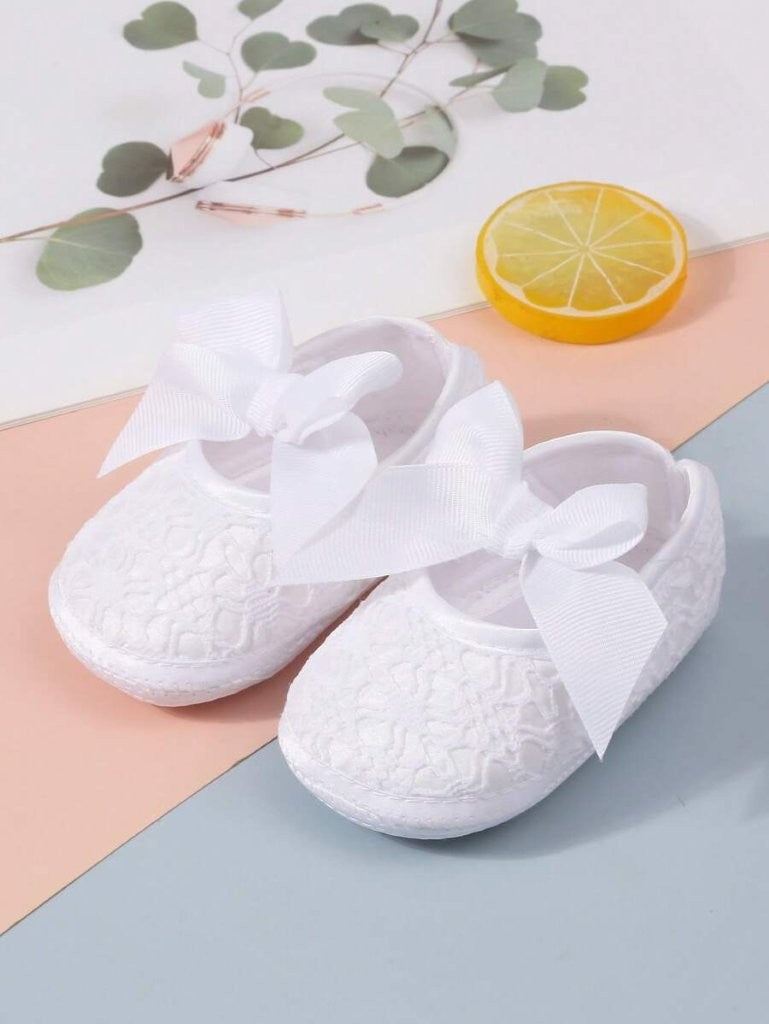 Baby Soft Cute Bow Flats
