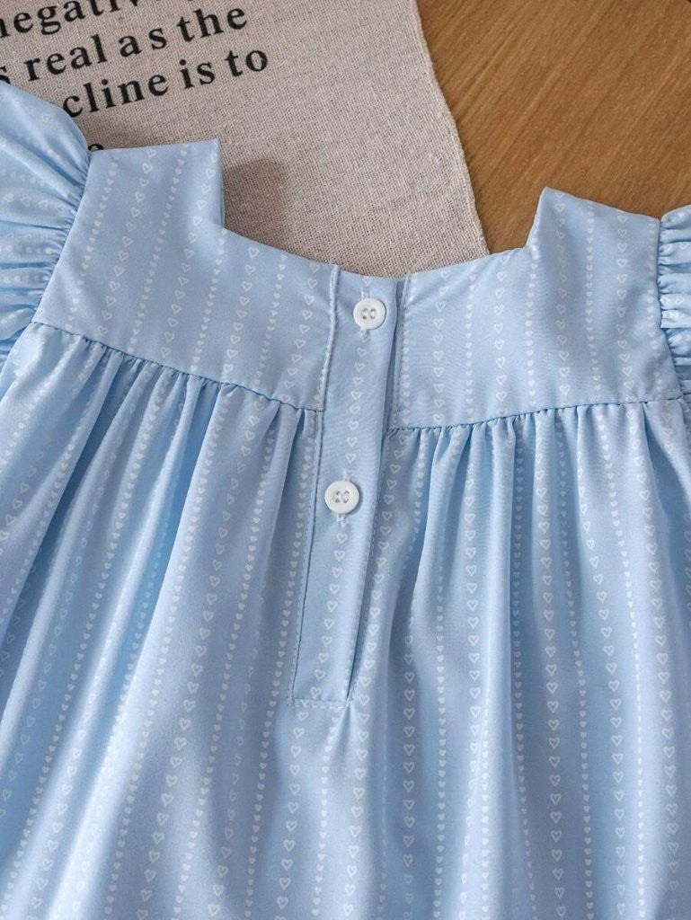 Baby 3 Piece Princess Sleeveless Dress With Leggings