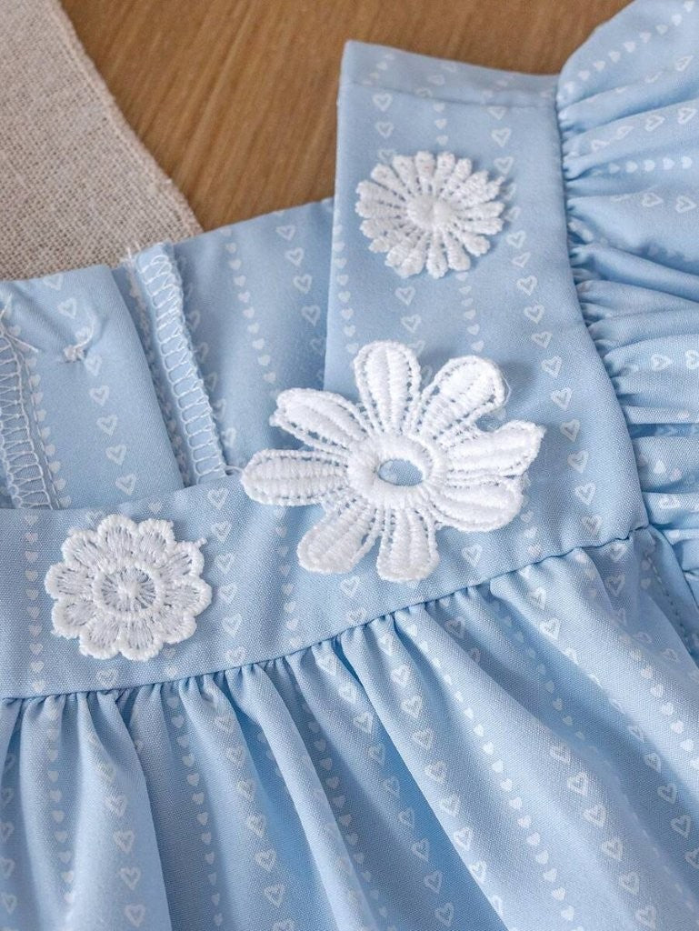 Baby 3 Piece Princess Sleeveless Dress With Leggings