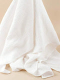 Baby White Muslin Blanket