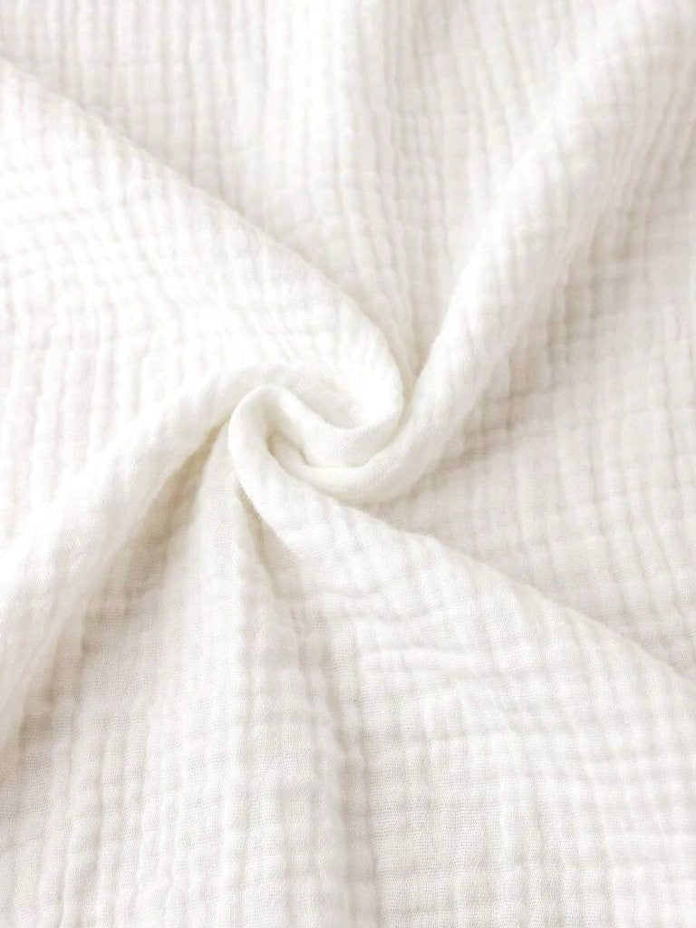 Baby White Muslin Blanket