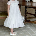 Toddler Girls Round Neck Sequin Party Dress