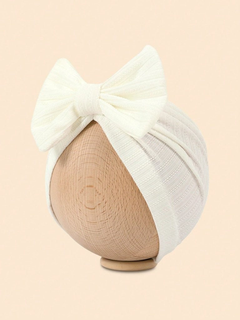 Baby One Piece Bow Turban (select a colour)