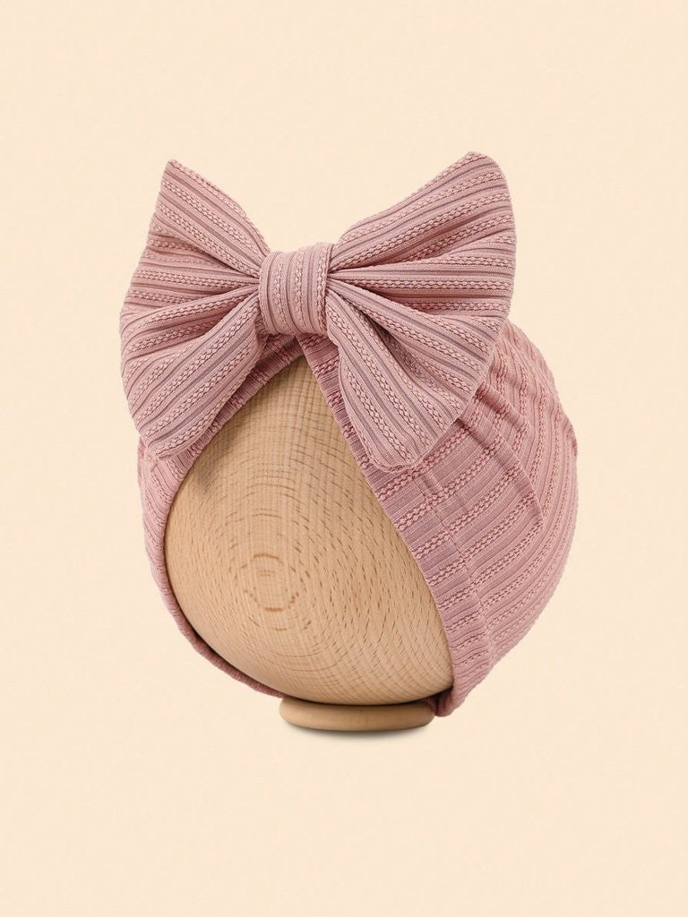 Baby One Piece Bow Turban (select a colour)