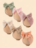 Baby One Piece Bow Turban (select a colour)