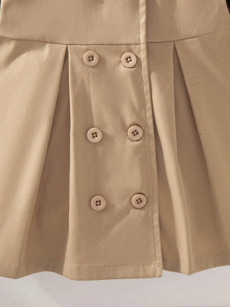 Baby Versatile Double Button Trench Coat