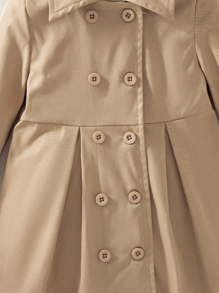 Baby Versatile Double Button Trench Coat